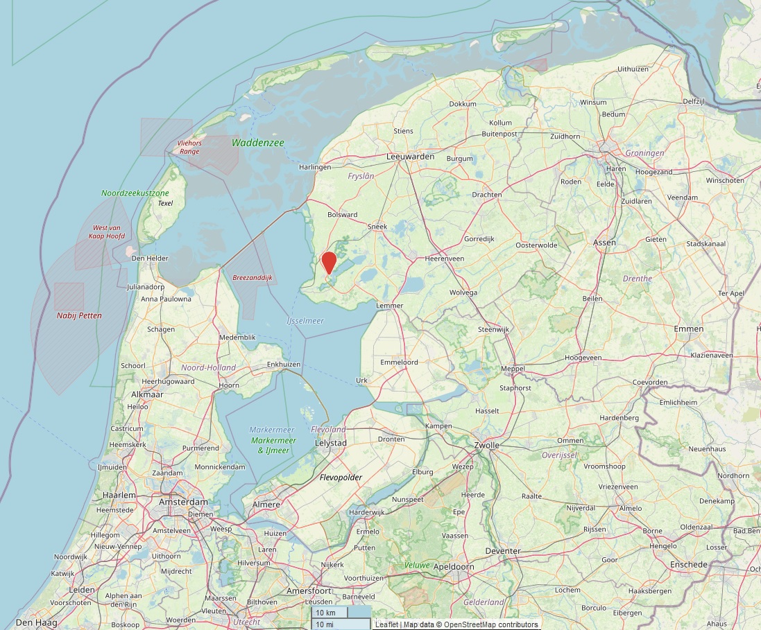 map Friesland