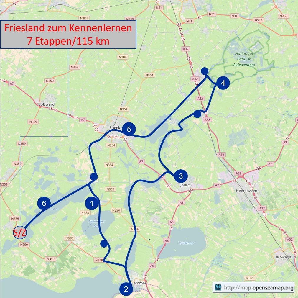 7 Tage Friesland zum Kennenlernen: